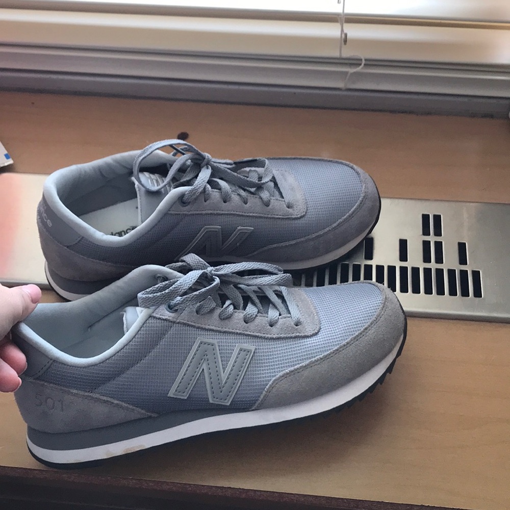 women’s new balance shoes 501 blue and grey